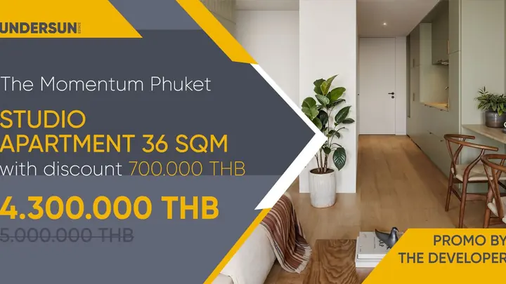 The Momentum Phuket. Майские скидки на 3 квартиры от застройщика!