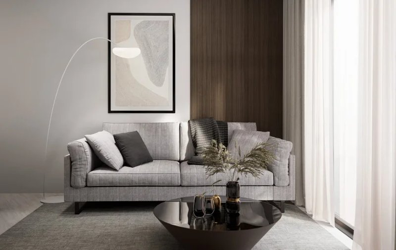 Spacious 1 bedroom apartment in a new complex near Layan Beach, Phuket