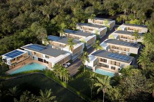 Two-storey villa with 4 bedrooms and private pool in Cherng Talai, Thailand, in Avalin Villas complex