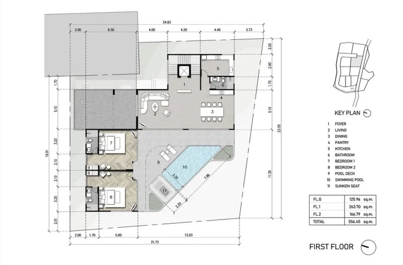 Three-storey villa near Nai Ton Beach, Phuket in Phuvista Naithon
