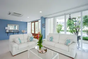 Living room of condo in Rawai