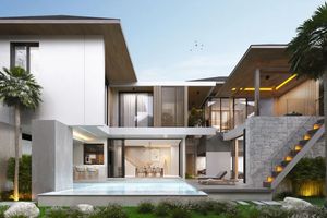 วิลล่าสองชั้น 3 ห้องนอนพร้อมสระว่ายน้ำส่วนตัวในบางเทา,ภูเก็ตที่ดารียาวิลล่าคอมเพล็กซ์