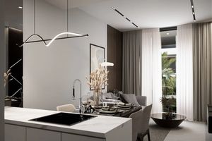 Spacious 1 bedroom apartment in a new complex near Layan Beach, Phuket