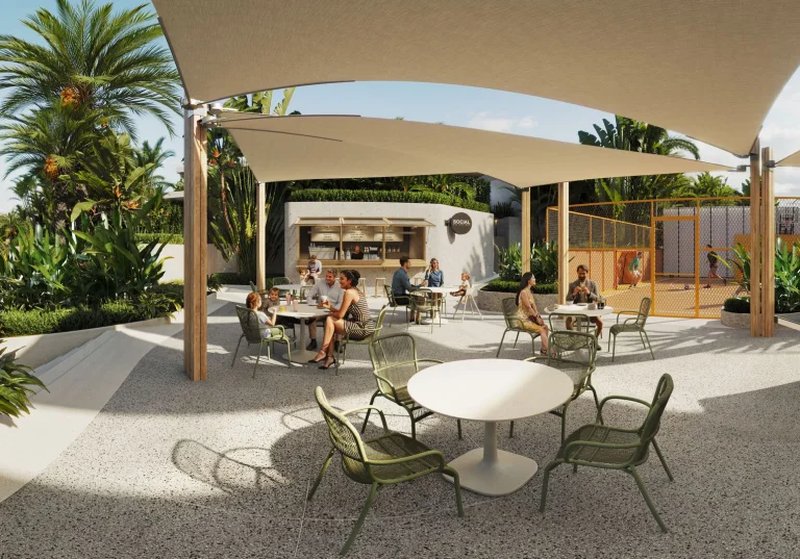 Coral two-storey villa with 3 bedrooms and a swimming pool in Chalong, Phuket in the Mutti Family Villas complex