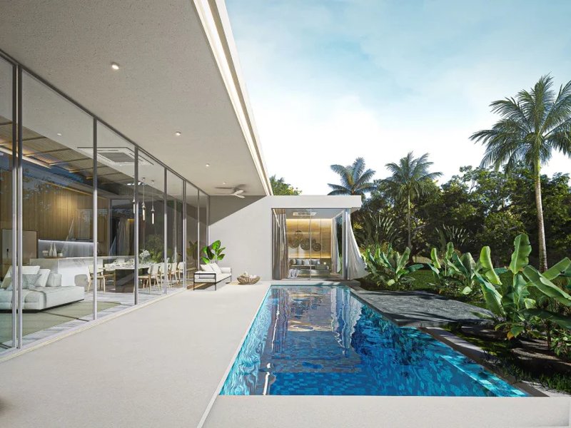 3 bedroom villa with private pool 350 meters from the sea, Phuket at Amrits Luxury Villas