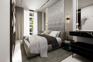 Spacious 1 bedroom apartment in a new complex near Layan Beach, Phuket