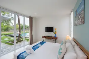 Bedroom of condo in Rawai