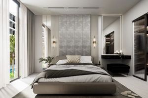 Spacious 1 bedroom apartment in a new complex near Layan Beach, Phuket