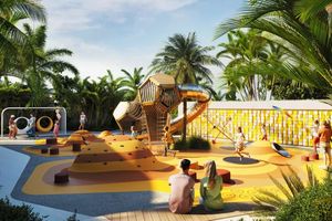 Azure 5-bedroom Three-storey Villa with private pool in Chalong, Phuket at Mutti Family Villas