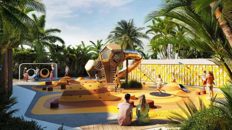 Two-storey villa Breeze with 4 bedrooms and a swimming pool in Chalong area in Mutti Family Villas complex