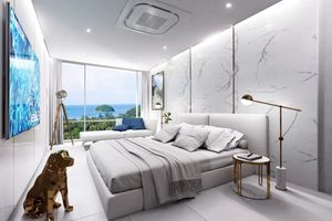 Spacious 1 Bedroom Apartment with Sea View in Kata Area, Phuket at Kata View Complex