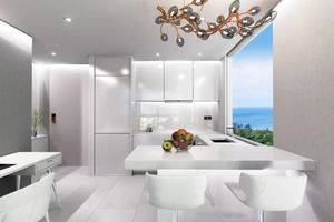 Spacious 1 Bedroom Apartment with Sea View in Kata Area, Phuket at Kata View Complex