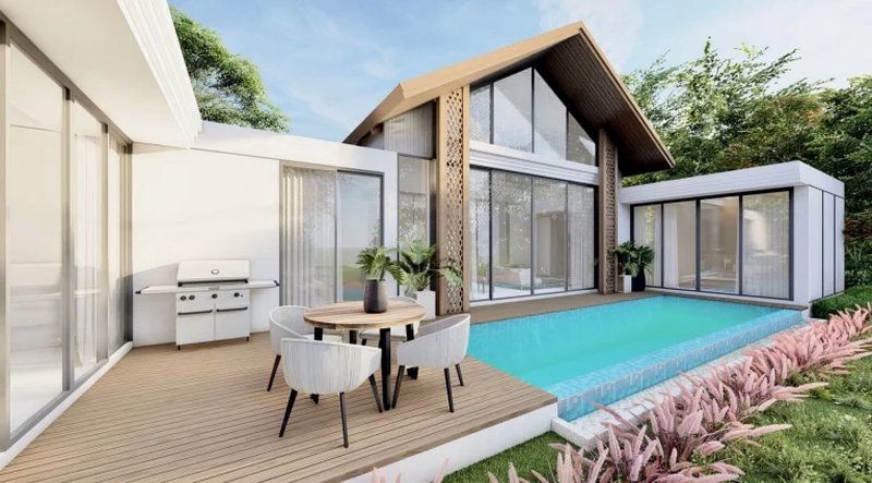 3 Bedroom Villa with private pool in Bang Tao, Phuket at The Ozone Grand Residences