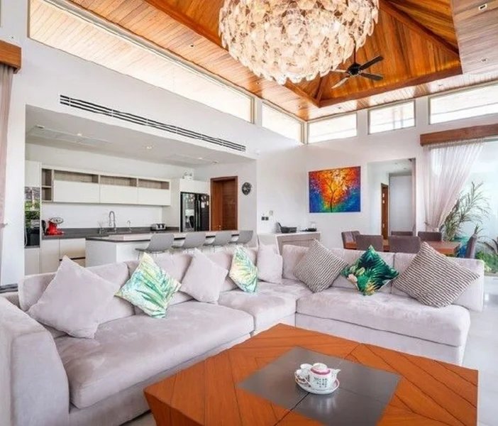 Summer Villa with 3 bedrooms and private pool in Talang, Phuket at Botanica Four Seasons