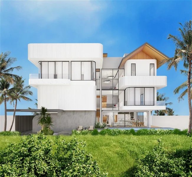 Three-storey 3 bedroom villa with private pool in Mai Khao area, Phuket in Allthai Village