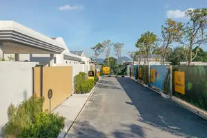 ภายนอกของวิลล่า ในเทพกระษัตรี
