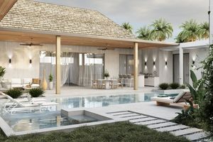 4 Bedroom Villa with Pool in Layan Area, Phuket at Layan Lucky Villas