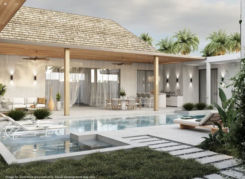 4 Bedroom Villa with Pool in Layan Area, Phuket at Layan Lucky Villas