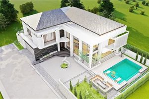 Two-storey luxury villa with private pool in Mai Khao area, Phuket in Allthai Village