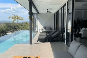 Finished 2-storey villa with panoramic mountain views in Talang, Phuket in Manick Hillside