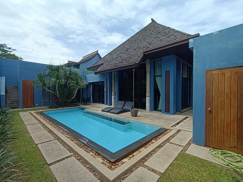 Finished villa with 2 bedrooms and a swimming pool in Wings Villas complex