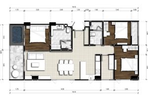 3 Bedroom Apartment near Bang Tao Beach, Phuket at The Panora Phuket