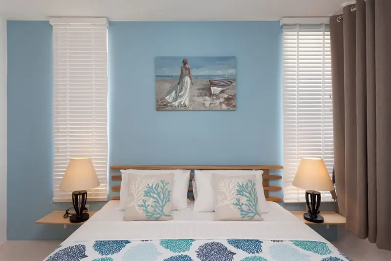 Bedroom of condo in Rawai