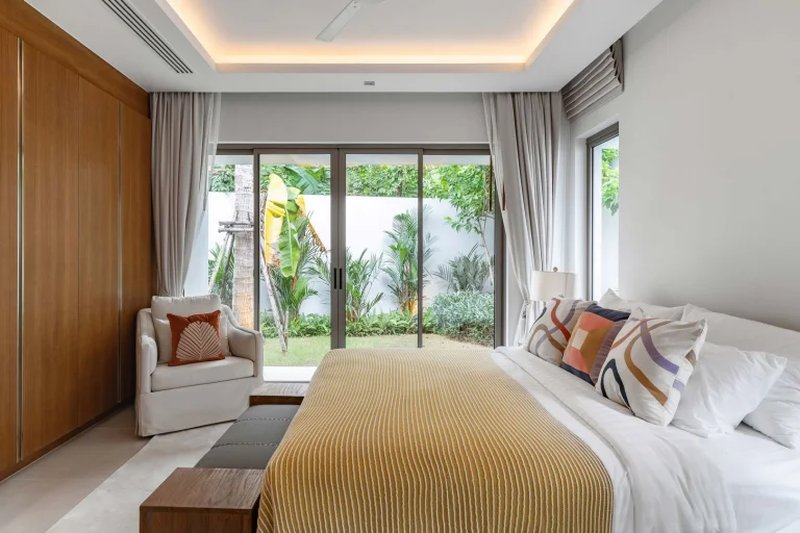 Luxury finished villa with pool in Talang area, Phuket in Anchan Tropicana complex