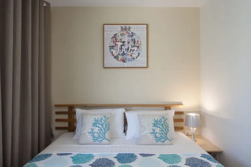 Bedroom of condo in Rawai