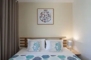 Bedroom of condo in Rawai