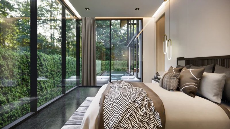 Two-storey 4 Bedroom Villa in Bang Tao, Phuket at Rainpalm Villas