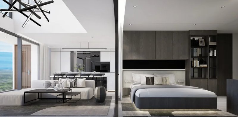 Duplex 3 Bedroom apartment in Kamala district, Phuket at Citygate De Phuket Complex