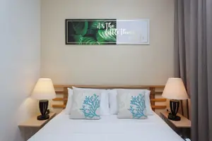 Bedroom of condo in Rawai