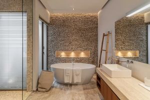 Luxury finished villa with pool in Talang area, Phuket in Anchan Tropicana complex