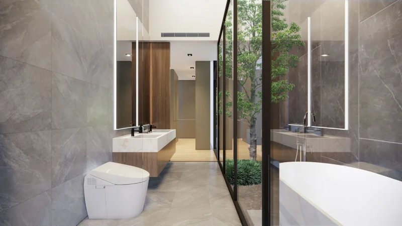 Two-storey 4 Bedroom Villa in Bang Tao, Phuket at Rainpalm Villas