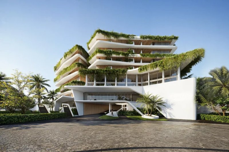 Studio apartment in a new complex near Layan Beach, Phuket