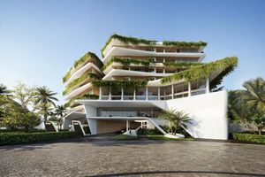 Spacious 1 bedroom apartment in a new complex near Layan Beach, Phuket