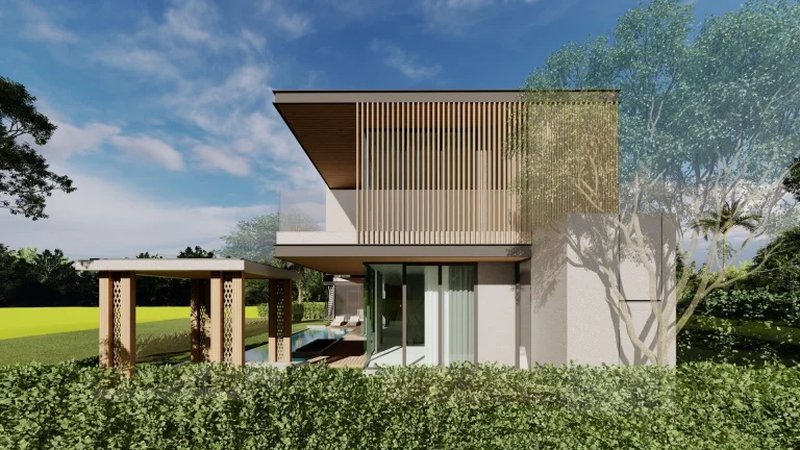 Luxury 4 Bedroom villa with private pool in Bang Tao area, Phuket at The Ozone Grand Residences