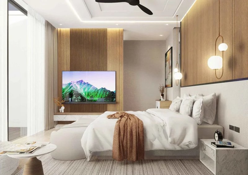 3 Bedroom villa with private pool in Chalong area, Phuket at Unique Eco Viva