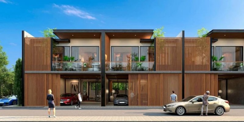 Two-storey 3 bedroom townhouse with swimming pool in Rawai area, Phuket at WamDom Villas Rawai