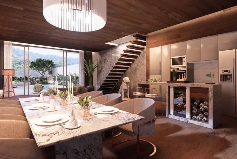 Two-storey villa with private pool 5 minutes from Patong Beach, Phuket in Tropical Heights Villas Patong