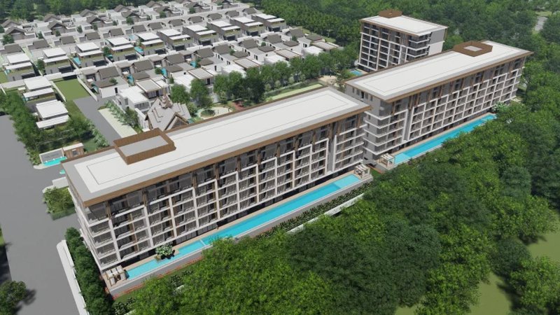 3 Bedroom Apartment in Bang Tao, Phuket at The Ozone Oasis Condominium