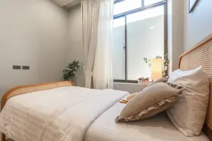 ห้องนอนของวิลล่า ในเทพกระษัตรี