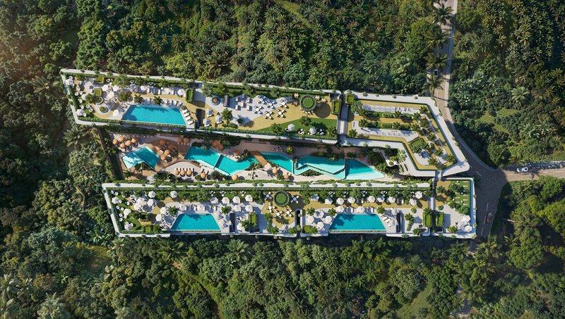 Spacious 1 bedroom apartment in a new complex near Layan Beach, Phuket