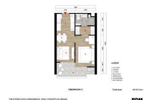 1 Bedroom Apartment in Bang Tao, Phuket at The Ozone Oasis Condominium