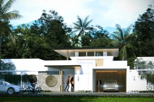 4 bedroom villa with pool 850 meters from Rawai Beach, Phuket at Monetaria villas