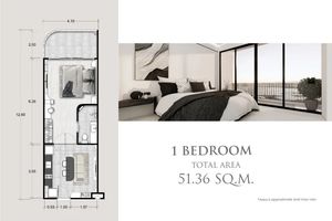 1 Bedroom Apartment near Karon Beach, Phuket in the new Ever Prime Condominium Complex