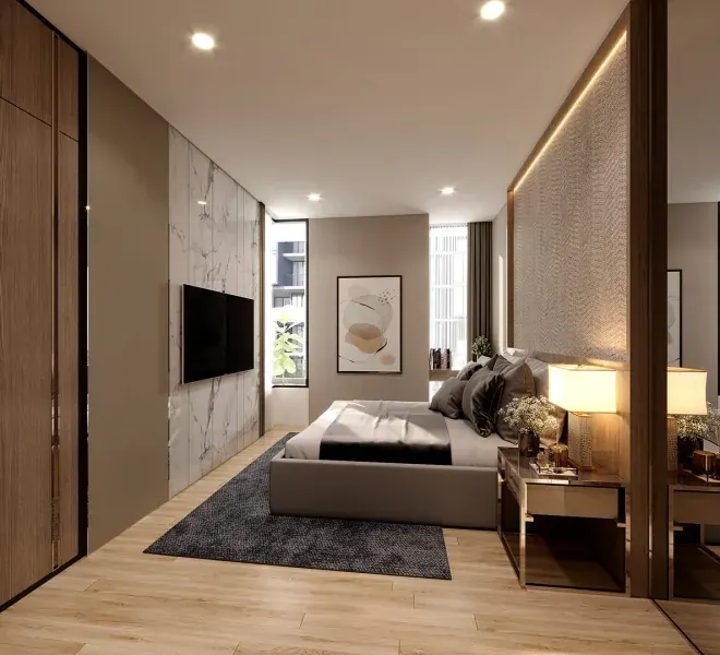 ห้องนอนของคอนโดมิเนียม ในกะรน
