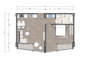 1 Bedroom Apartment near Layan Beach, Phuket at Laya Wanda Vista Resort