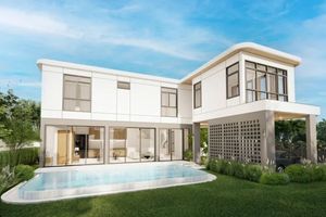 Two-storey 3 bedroom villa with private pool in Chalong, Phuket at NAI Villas Urban